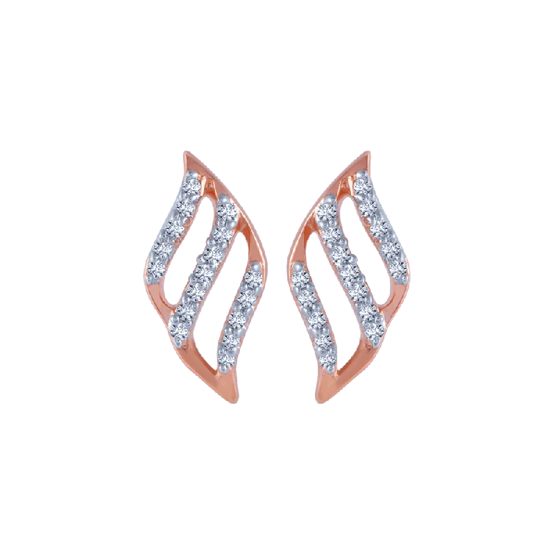 Amethyst - Gemstone Stud Earrings in Purple for a Sophisticated and Birthstone - Inspired Piece14KT (585) Rose Gold And Diamond Stud Earrings For Women Amethyst - Gemstone Stud Earrings in Purple for a Sophisticated and Birthstone - Inspired Piece14KT (585) Rose Gold And Diamond Stud Earrings For Women