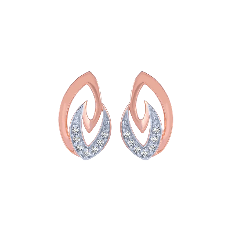 Laser - Engraved Initial Stud Earrings in Silver for a Personalized and Customized Accessory14KT (585) Rose Gold And Diamond Stud Earrings For Women Laser - Engraved Initial Stud Earrings in Silver for a Personalized and Customized Accessory14KT (585) Rose Gold And Diamond Stud Earrings For Women