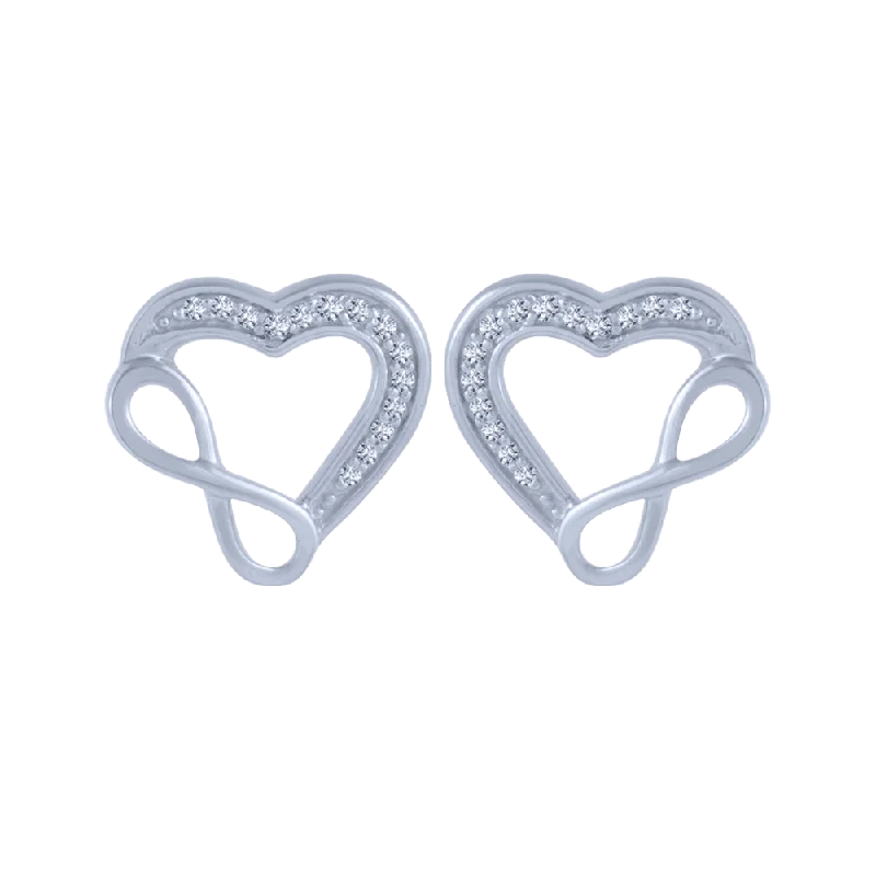 Pearl - Set Minimalist Stud Earrings in White for a Classic and Elegant Appearance14KT (585) White Gold And Diamond Stud Earrings For Women Pearl - Set Minimalist Stud Earrings in White for a Classic and Elegant Appearance14KT (585) White Gold And Diamond Stud Earrings For Women