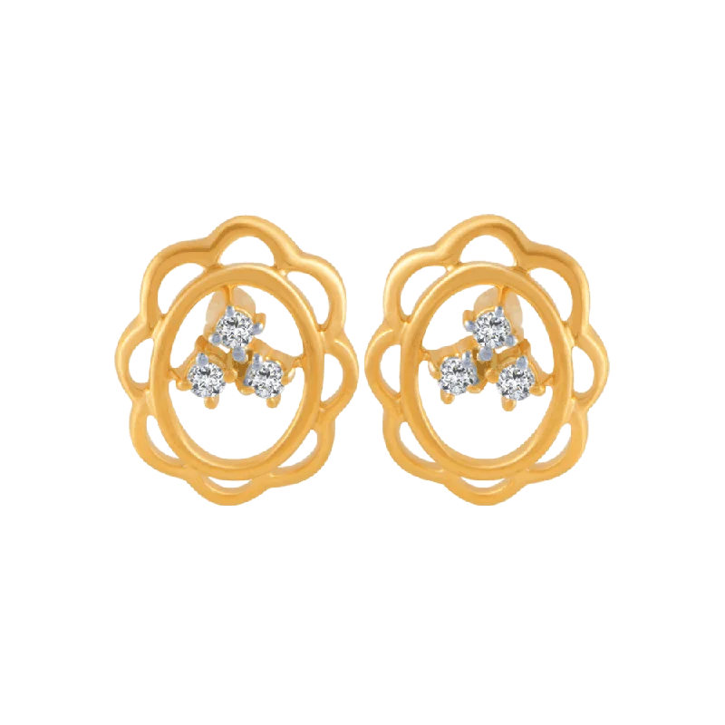 Rainbow - Colored Enameled Butterfly Stud Earrings for a Playful and Colorful Statement14KT (585) Yellow Gold And Diamond Stud Earrings For Women Rainbow - Colored Enameled Butterfly Stud Earrings for a Playful and Colorful Statement14KT (585) Yellow Gold And Diamond Stud Earrings For Women